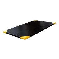 Černá gymnastická žíněnka (tvrdost T140) GYMAT 01 - délka 200 cm, šířka 120 cm, výška 5 cm