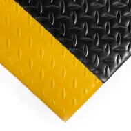 Černo-žlutá pěnová protiúnavová dvouvrstvá rohož - 18,3 m x 90 cm x 1,5 cm