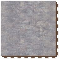 Šedá PVC vinylová dlažba Fortelock Business Forsen mountain peak C017 brown - 66,8 x 66,8 