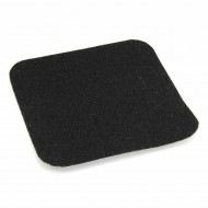Béžová korundová protiskluzová páska (dlaždice) FLOMA Standard - 14 x 14 cm a tloušťka 0,7