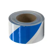 Bílo-modrá vytyčovací páska - 250 m x 7,5 cm