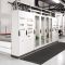Černá elektroizolační průmyslová rohož Switchboard