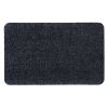 Modrá vnitřní čistící pratelná vstupní rohož FLOMA Majestic - 50 x 80 x 0,6 cm