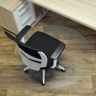 Průhledná ochranná podložka pod židli na hladké povrchy FLOMA OCMat Profi - 90 x 90 x 0,15