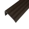 Hnědá plastová (PVC) hrana F545 - 250 x 8,2 x 4,5 cm