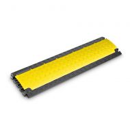Černo-žlutý plastový kabelový most s víkem DEFENDER NANO - 101 x 28,5 x 3,2 cm - zvětšit obrázek