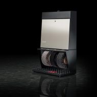 Stříbrný nerezový čistič bot Heute Polifix 3