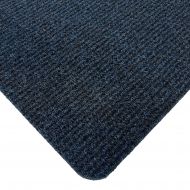 Modrá vnitřní čistící vstupní rohož FLOMA Mega Rib - 50 x 80 x 1,3 cm