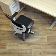 Průhledná ochranná podložka pod židli na hladké povrchy FLOMA OCMat Profi - 120 x 120 x 0,