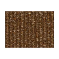 Hnědá textilní vstupní rohož FLOMA Perla - 100 x 200 x 1,1 cm