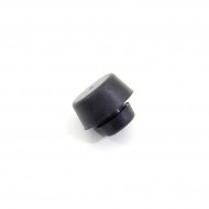 Černý gumový doraz nástrčný do díry FLOMA - průměr 2,8 cm x 1,3 cm a výška krku 0,3 cm - zvětšit obrázek