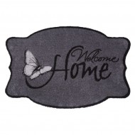 Vnitřní čistící pratelná vstupní rohož FLOMA Prestige Welcome home - 50 x 75 x 0,7 cm - zvětšit obrázek