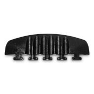 Černá plastová koncová rampa samec pro kabelové mosty DEFENDER NANO - 7,2 cm