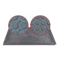 Plastová PVC univerzální oboustranná zátěžová podlahová deska FLOMA RePVC T620 - 120 x 80 