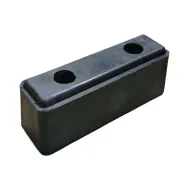 Gumový doraz na nákladní vozidla, návěsy FLOMA TB42 - 25 x 8 x 9 cm