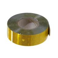 Žlutá reflexní plná páska - 5 cm