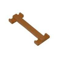 Hnědá plastová spojka pro rohože Otti FLOMA - 10 ks