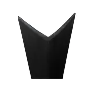 Gumová ochrana rohů zdí, stěn (roh) (L-profil) FLOMA - 150 x 7,5 x 0,8 cm