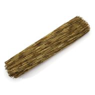 Rákosová stínící rohož úzký rákos - káva - 500 x 100 cm