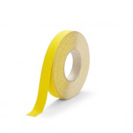 Žlutá korundová snímatelná protiskluzová páska FLOMA Standard Removable - 18,3 m x 2,5 cm 