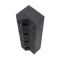 Gumový doraz na kamion FLOMA T50BK - 32 x 9,5 cm a