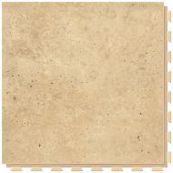 Hnědá PVC vinylová dlažba Fortelock Business Tornes saturn C011 beige - 66,8 x 66,8 x 0,7 