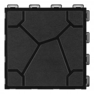 Černá plastová terasová dlažba FatraStep Stoneris - 30 x 30 x 1,4 cm - 9 ks - zvětšit obrázek