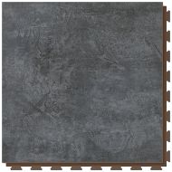 Šedá PVC vinylová dlažba Fortelock Business Forsen dark sky C019 brown - 66,8 x 66,8 x 0,7