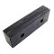 Černý gumový doraz na rampu FLOMA - 50 x 16,5 cm a