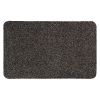 Hnědá vnitřní vstupní čistící pratelná rohož Majestic - 50 x 80 cm