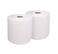 Papírová průmyslová čistící utěrka - 26,3 x 30 cm - 2 x 800 útržků