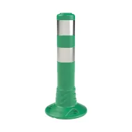 Zelený plastový (PE) sloupek FLOMA BD46 - 8 x 45 cm