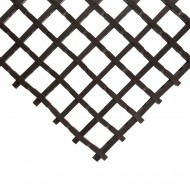 Černá olejivzdorná protiskluzová průmyslová univerzální rohož - 1000 x 60 x 1,2 cm