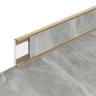 PVC vinylová soklová podlahová lišta Fortelock Business Viken harbour grey C002 beige - 20