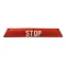 Červený plastový parkovací doraz FLOMA STOP - 90 x