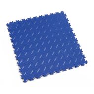 Modrá PVC vinylová zátěžová dlažba Fortelock Industry Ultra - 51 x 51 x 1 cm
