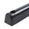 Černý gumový doraz na rampu FLOMA DBF37 - 100 x 10