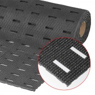 Černá protiskluzová protiúnavová olejivzdorná rohož Cushion Dek, Grip Step - 182 x 91 x 1, - zvětšit obrázek