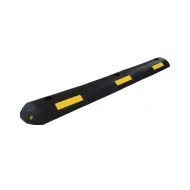 Černý plastový parkovací doraz FLOMA PS-45 - 100 x 13 x 4,5 cm