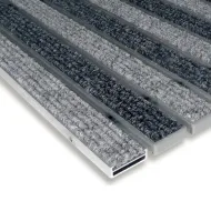 Hliníková textilní vstupní rohož FLOMA Alu Low (Bfl-S1) - 150 x 100 x 1 cm - zvětšit obrázek