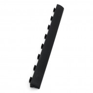 Černý plastový nájezd samec pro terasovou dlažbu Linea Striped - 58 x 5,6 x 2,5 cm - zvětšit obrázek