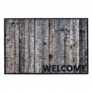 Vnitřní čistící vstupní rohož FLOMA Optima Wood Welcome - délka 50 cm, šířka 75 cm a výška - zvětšit obrázek
