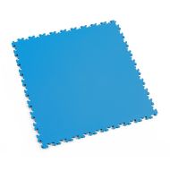 Modrá PVC vinylová zátěžová dlažba Fortelock Industry Ultra - 51 x 51 x 1 cm