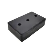 Gumový doraz na rampu - 40 x 25 x 10 cm