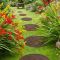 Svtle hnd gumov zahradn nlap FLOMA Leaves -