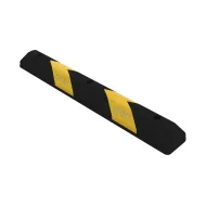 Černo-žlutý plastový (PPC) reflexní parkovací doraz FLOMA - 110 x 15 x 10 cm - zvětšit obrázek