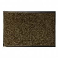 Hnědá textilní vnitřní vstupní čistící antibakteriální rohož - 150 x 90 x 0,9 cm - zvětšit obrázek