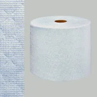Modrá textilní rychlosavá průmyslová čisticí utěrka FLOMA DRN130 - 33,5 x 21,5 cm - 150 út