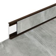 PVC vinylová soklová podlahová lišta Fortelock Business Viken harbour grey C002 brown - 20