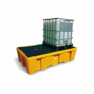 Plastová jímka s roštem - objem 1100 l - 245 x 145 x 57,5 cm